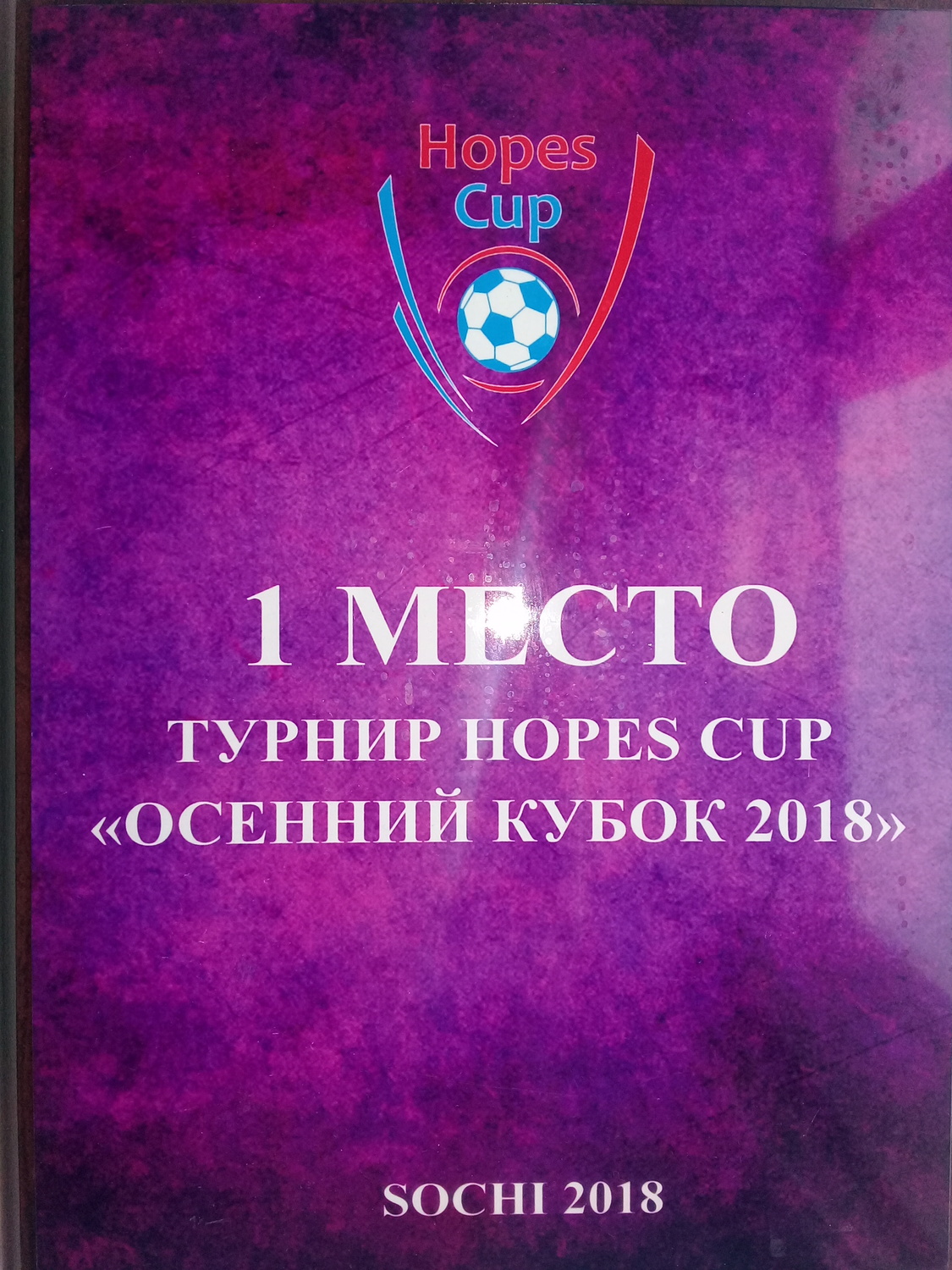 Турнир Hopes Cup "Осенний&nbsp; кубок 2018"<br>
